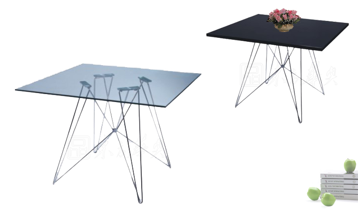 玻璃洽談桌