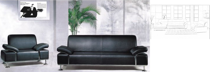 辦公沙發|現代真皮沙發|辦公家具|現代真皮沙發