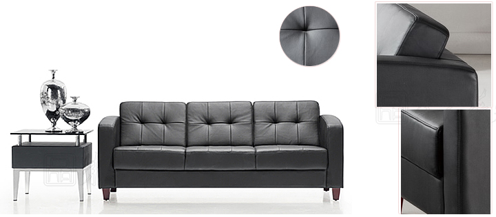 現(xiàn)代真皮沙發(fā)