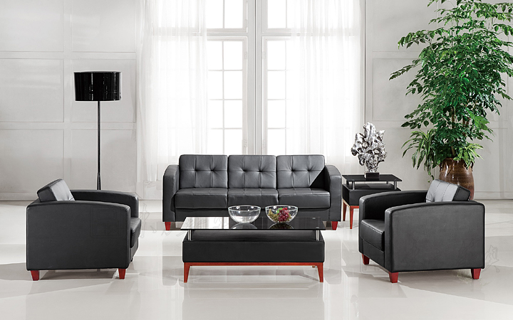 現(xiàn)代真皮沙發(fā)