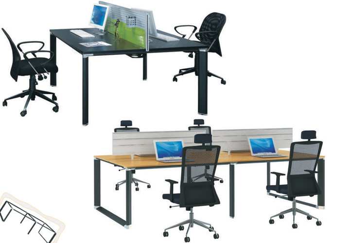 辦公臺|鋼木職員臺|辦公家具|鋼木職員臺