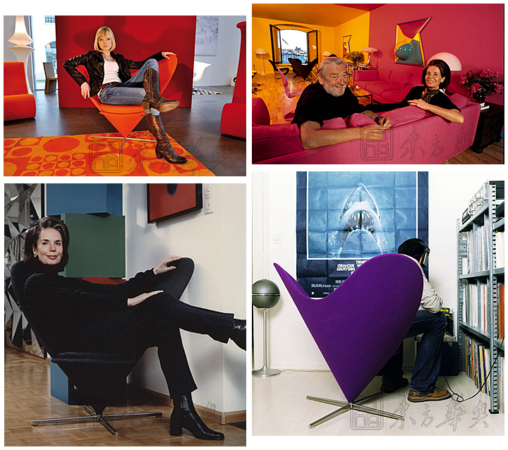 現(xiàn)代經典休閑椅|布面休閑椅|辦公家具|潘頓心椅|心型休閑椅