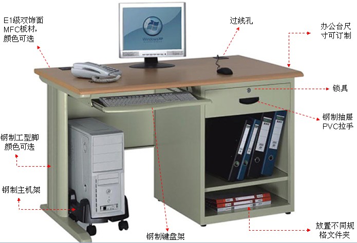鋼制辦公臺(tái)